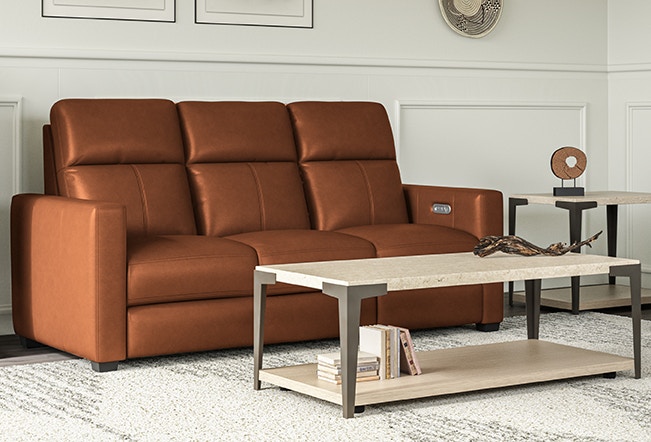 Flexsteel discount reclining couch